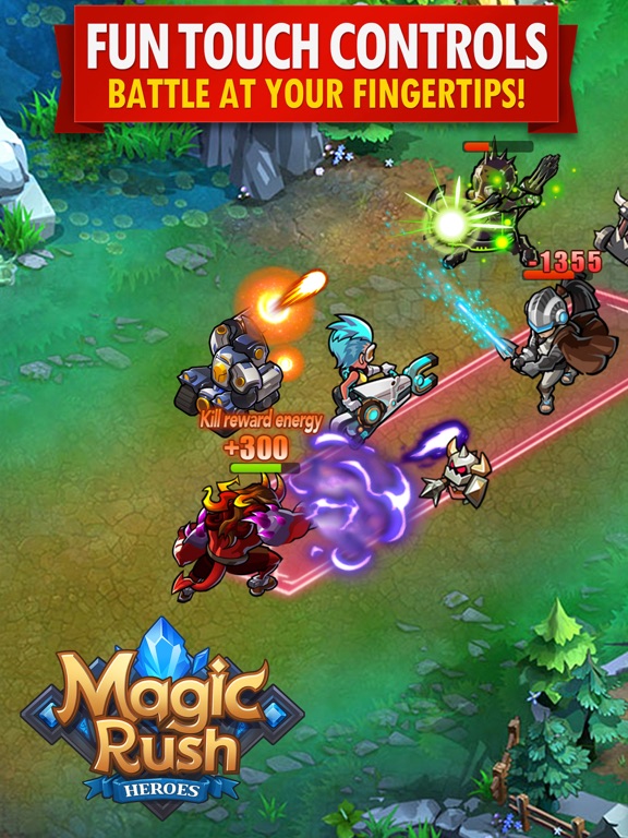 Magic Rush: Heroes на iPad