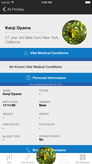 SafeHouse - Medical ID Profile screenshot 4