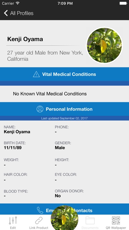 SafeHouse - Medical ID Profile screenshot-3