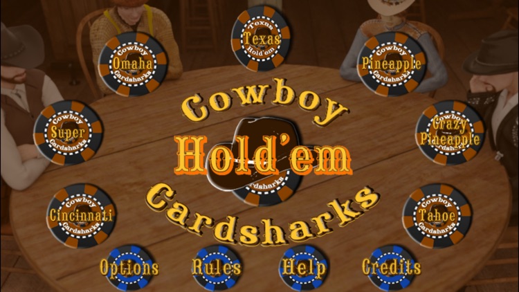 Cowboy Cardsharks Hold'em