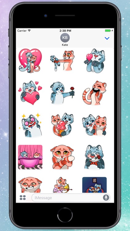 Cats Couple! Stickers