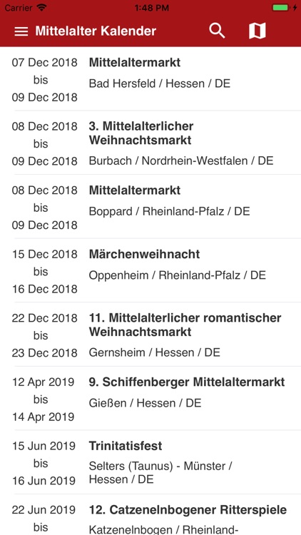 Mittelalter Kalender