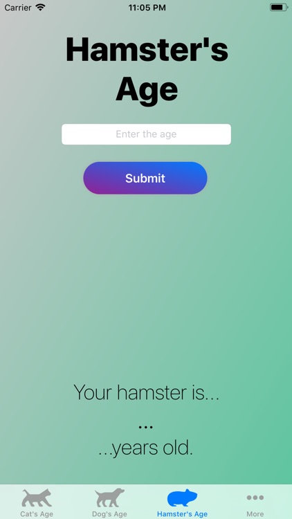 Pet Age Calculator