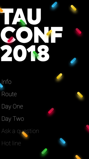 TauConf 2018(圖1)-速報App