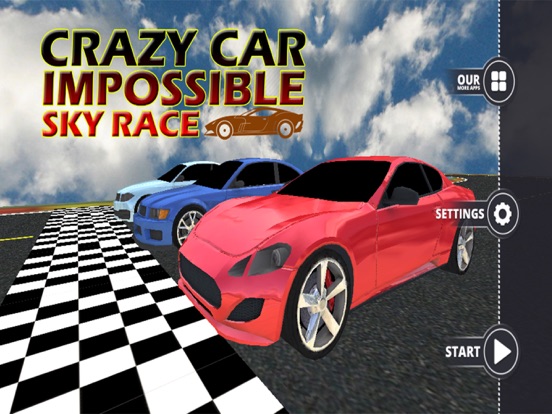 Crazy Car Impossible Sky Race на iPad