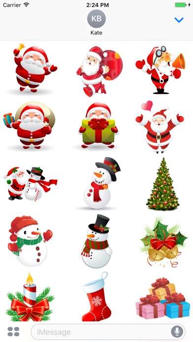 Happy Merry Christmas Stickers screenshot 3