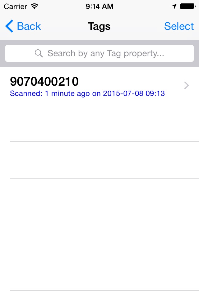 TagScanner X screenshot 3