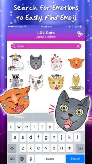 LOL Cats Emoji Stickers(圖4)-速報App