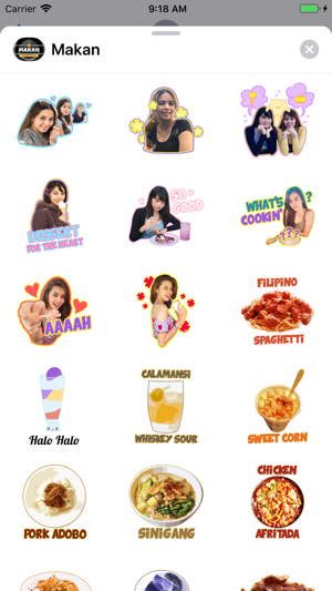 Makan Thoughts iStickers(圖2)-速報App