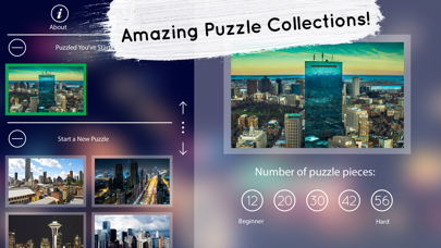 Venn Skylines: Overlapping Jigsaw Puzzles screenshot 4