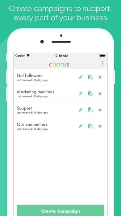Chorus - Marketing Companion screenshot 2