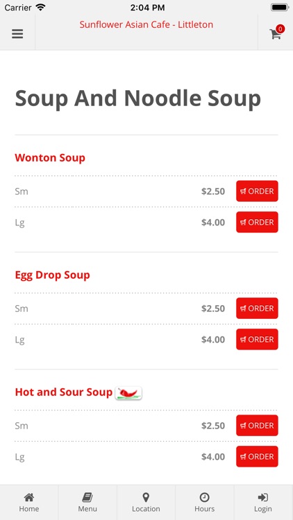 Sunflower Asian Cafe Littleton