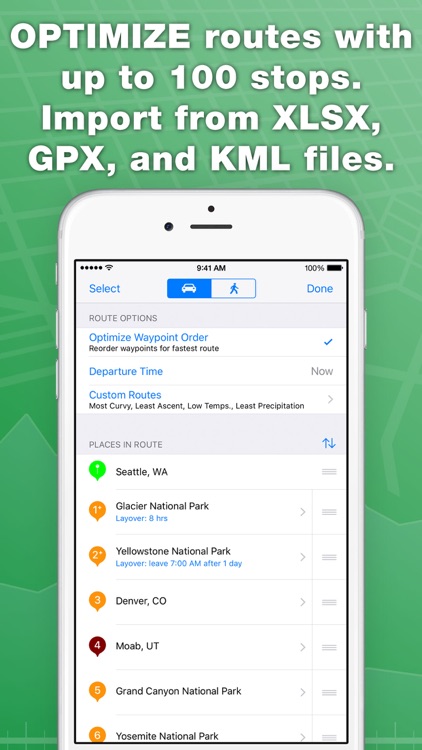 inRoute Route Planner