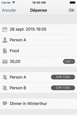 Expense Tool screenshot 3