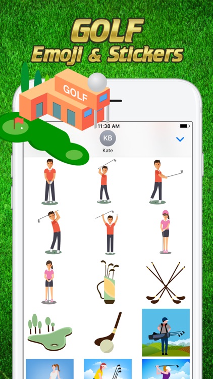 Golf Emoji & Stickers