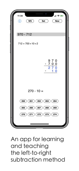 Left-to-Right Subtraction