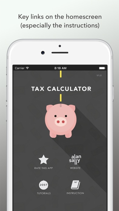 Tax Calculator 2019 screenshot 3