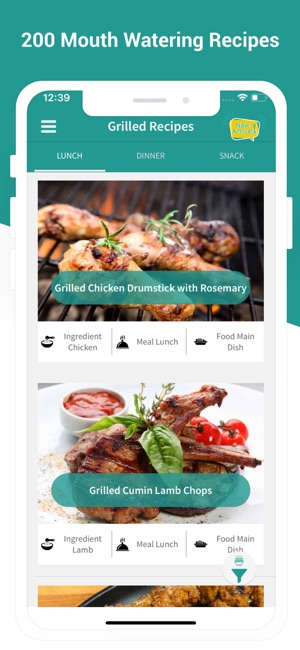 BBQ & Grilling recipes app