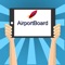 AirportBoard is an easy to use message board created to communicate and generate awareness to the travelers you are picking up at the airport