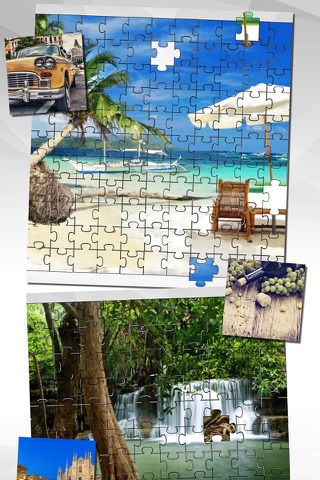 Puzzles - beautiful world - náhled