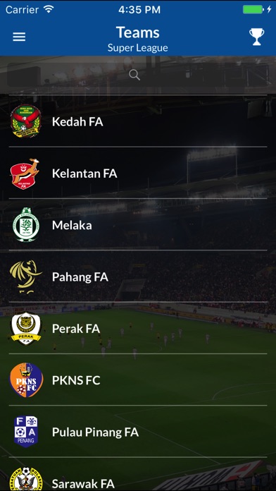 Liga Malaysia screenshot 3