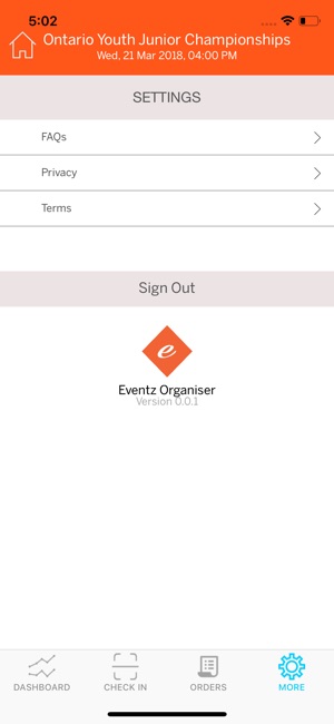 Event Organizer Management(圖4)-速報App