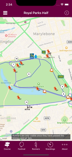 Royal Parks Half 2018