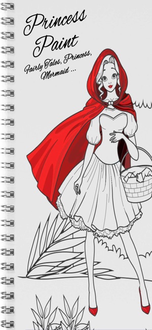 Princess coloring book game