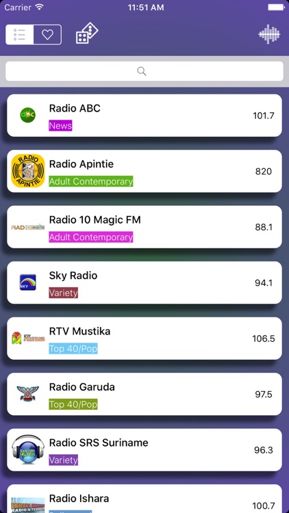 Suriname Radio Live Player (Dutch / Paramaribo) screenshot-4