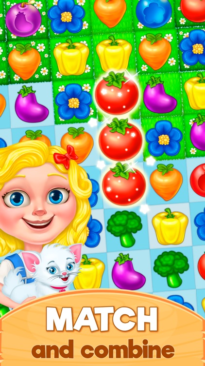 Granny’s Farm: Match-3 Game