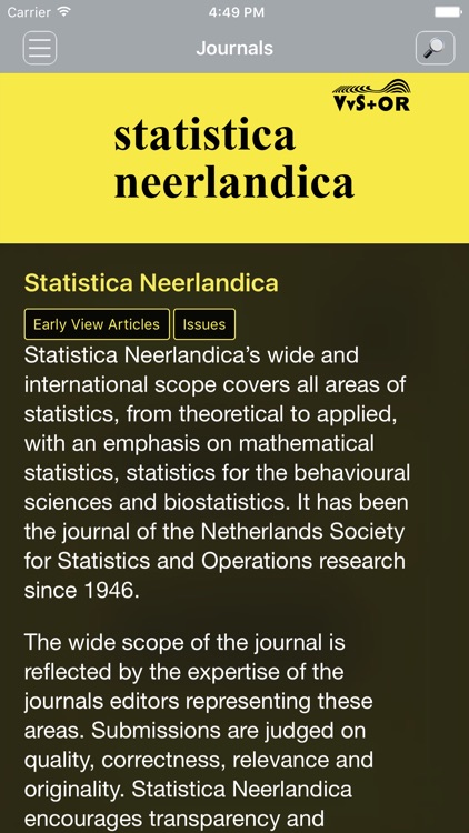 Statistica Neerlandica