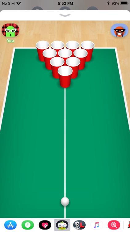 Cup pong game online