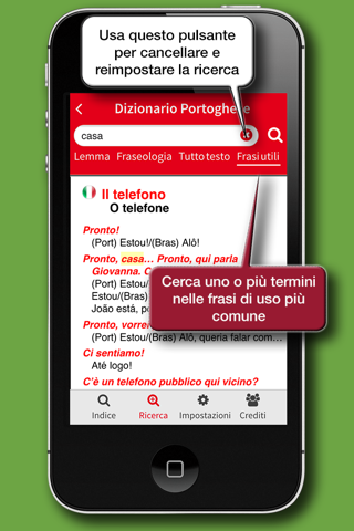 Dizionario Portoghese Hoepli screenshot 4
