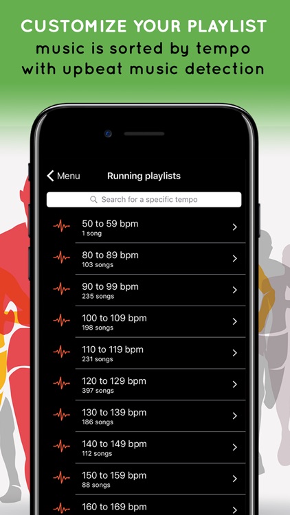 Running Music Match