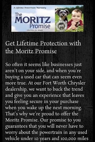 Moritz Chrysler Jeep Dodge Ram - Fort Worth, TX screenshot 4