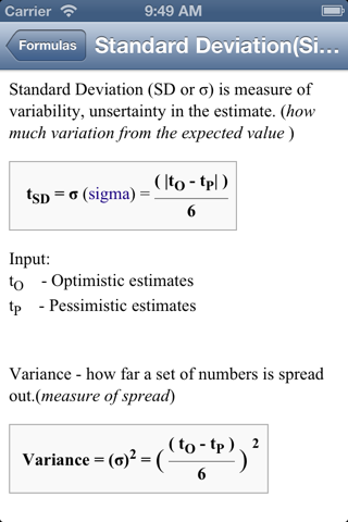 PM Formulas Pro ,PMP exam prep screenshot 3