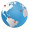 Track countries and places you've visited