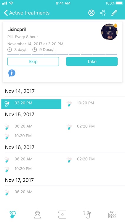 GetWell Treatment tracker