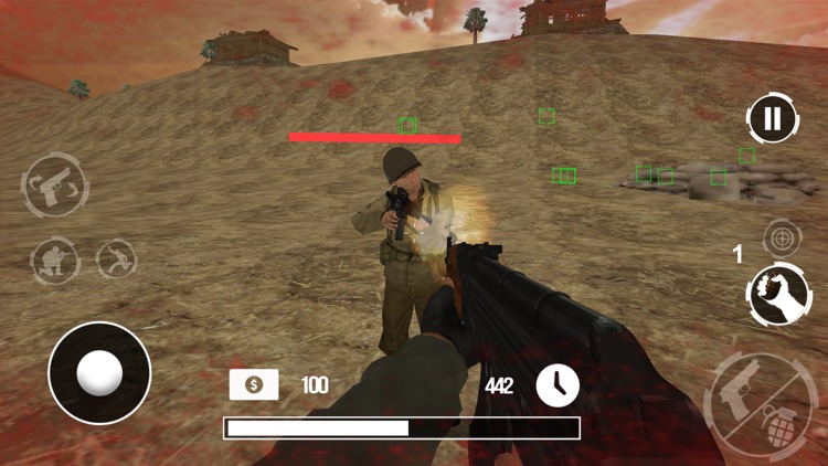 World War II FPS Shooting screenshot-3