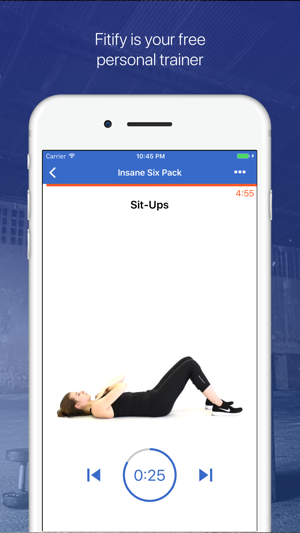 Ab, core & back Workout Fitify(圖1)-速報App