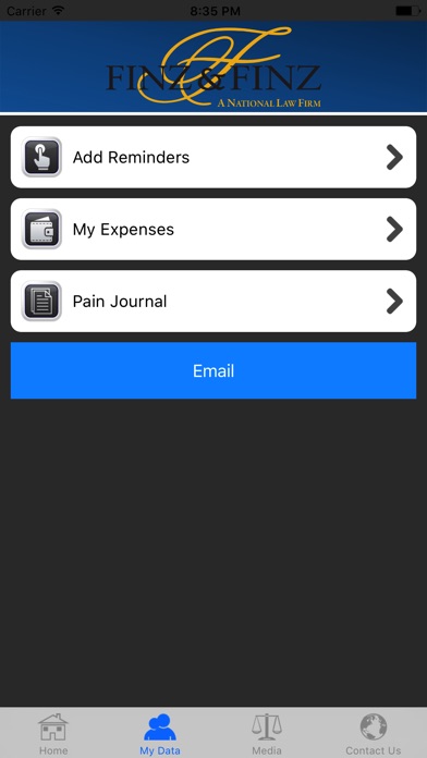 Finz and Finz Injury Help App screenshot 3