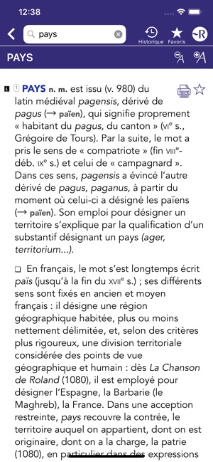 Dictionnaire Robert Historique(圖7)-速報App