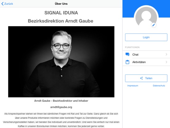 Screenshot #5 pour SIGNAL IDUNA Arndt Gaube