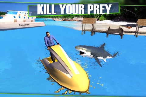 Shark Revenge Attack Sim 3D screenshot 2