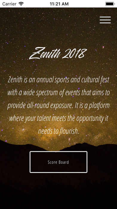 Zenith2018 screenshot 2