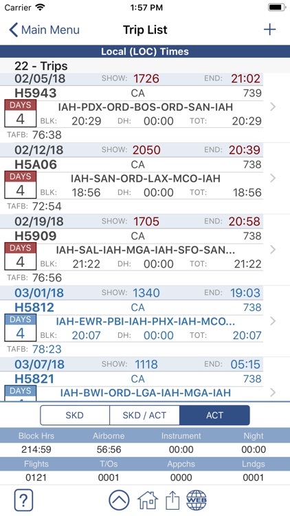 FltCrew-iLog screenshot-3