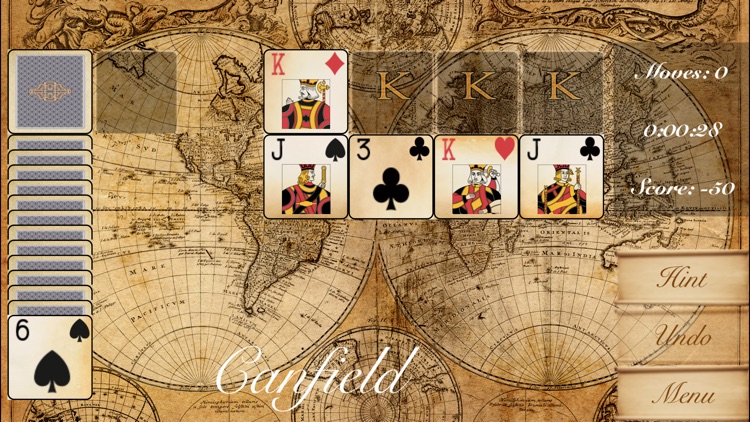 The Canfield Solitaire