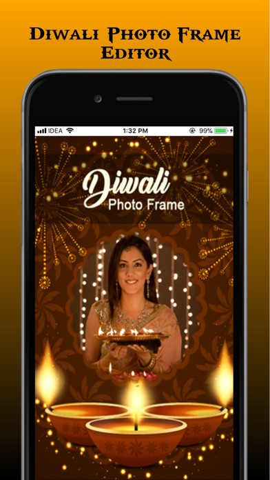 Diwali Photo Frame Editorのおすすめ画像1