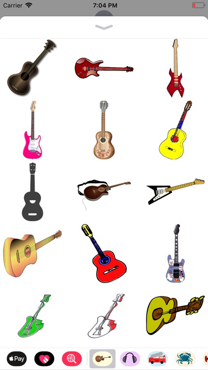 Groovy Guitar Stickers screenshot-9