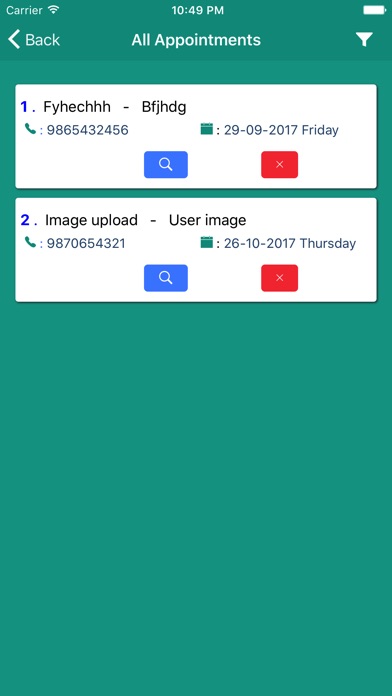 Scheduler App screenshot 4